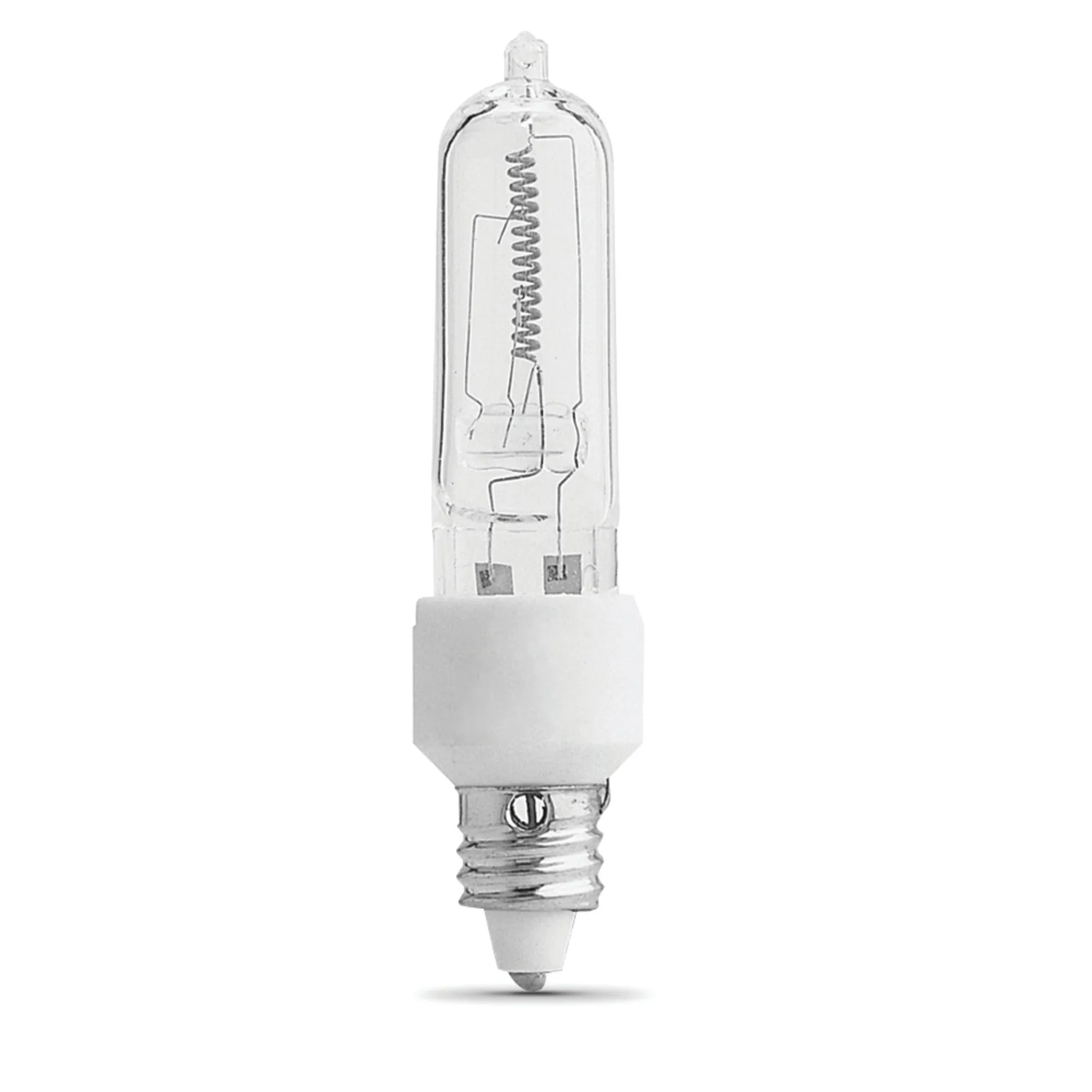 100W Warm White (3000K) Mini Candelabra E11 Base (T4 Replacement) Halogen Light Bulb