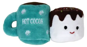 2-pk Hot Cocoa/Marshmallow Cat Toy