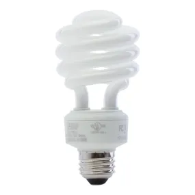 23W (100W Replacement) Daylight Deluxe (6500K) Twist E26 Base CFL Light Bulb (4-Pack)