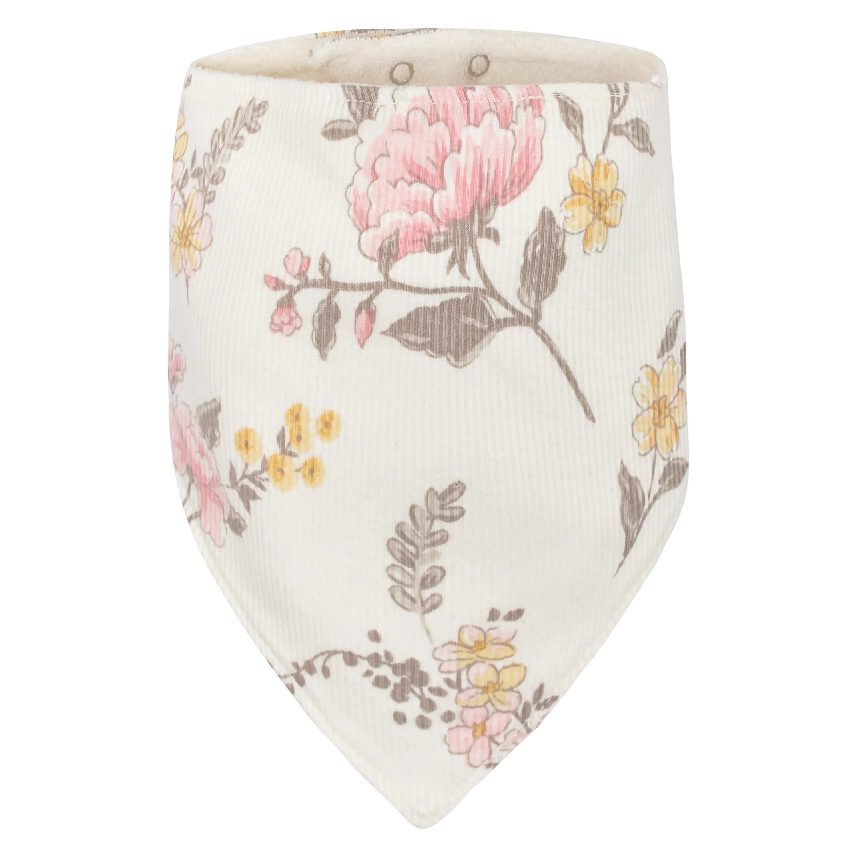 3-Pack Baby Girls Vintage Floral Bandana Bibs