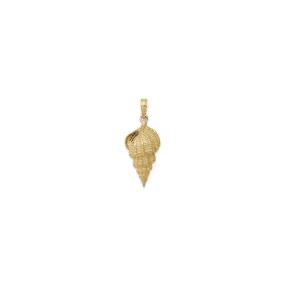 3D Conch Shell Pendant