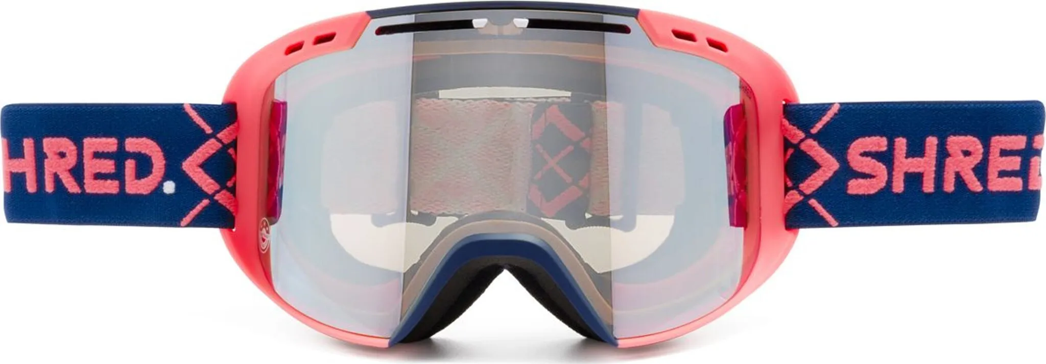 Amazify Bigshow Navy Rust CBL Sky Mirror Goggles|-|Lunettes de ski Amazify Bigshow Navy Rust CBL Sky Mirror