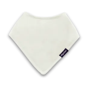 Bamboo Bandana Bib White