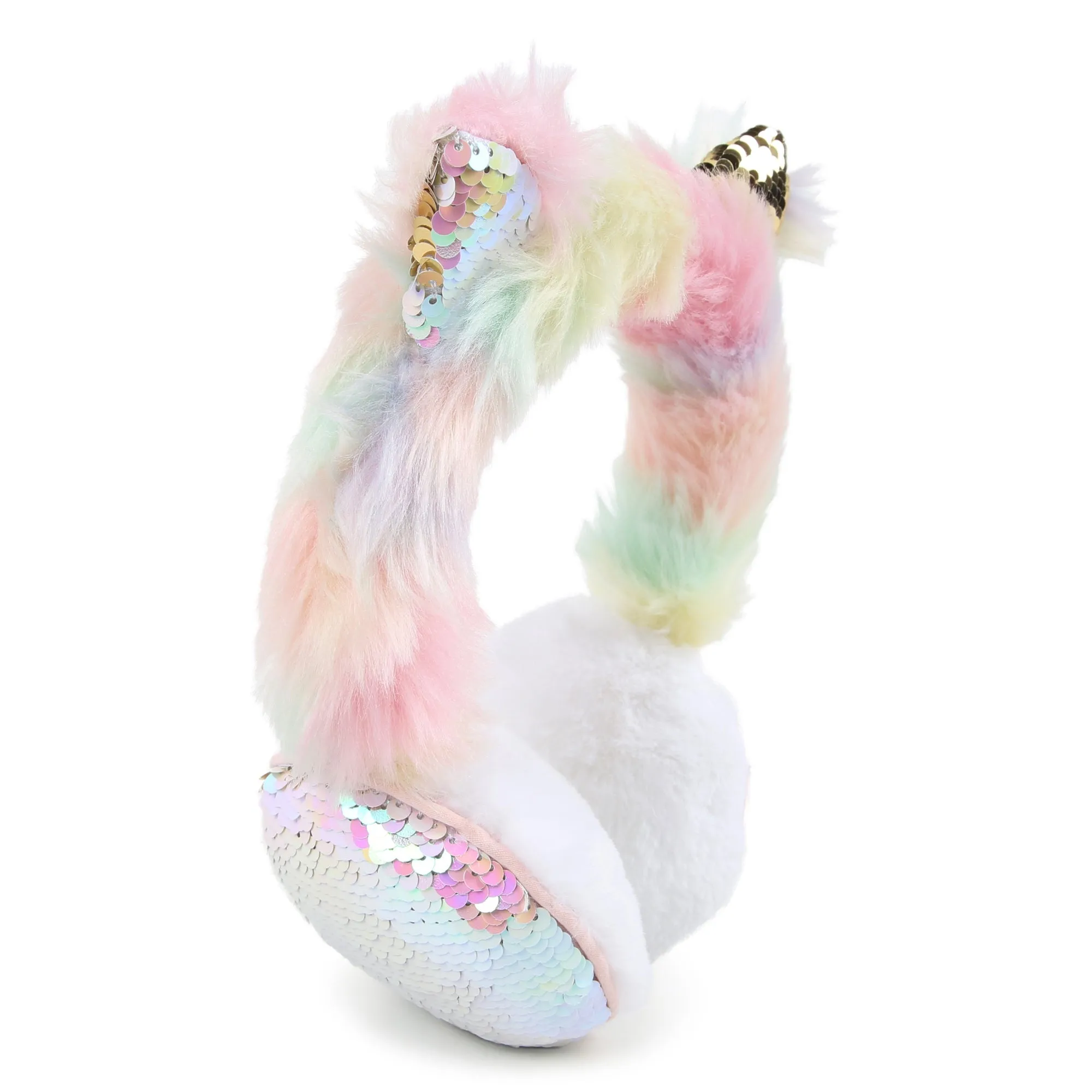 Billieblush Girls Pink Cat Ear Muffs