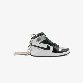 Breloc Air Jordan 1 High  Silver Toe