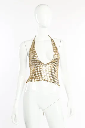 Chainmail Halter Top