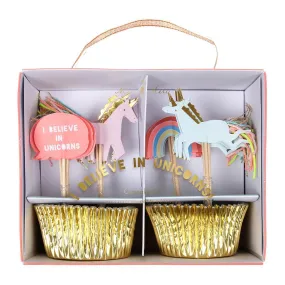 Cupcake Kit - I Believe In Unicorns