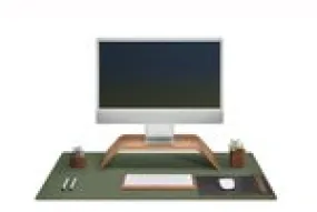 Desk Pad (Matte / Dark Green / Large)