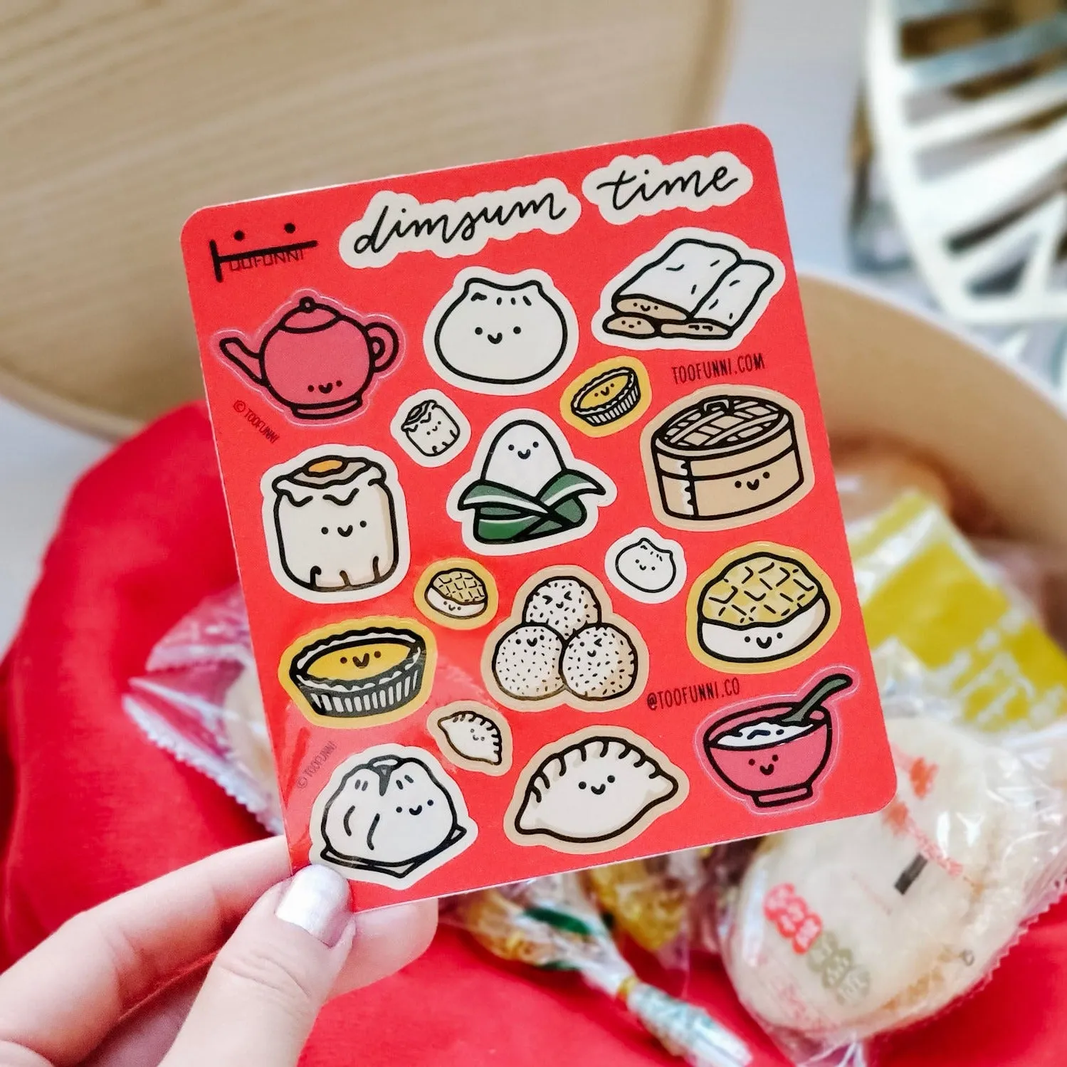 DIMSUM TIME - Vinyl Sticker Sheet