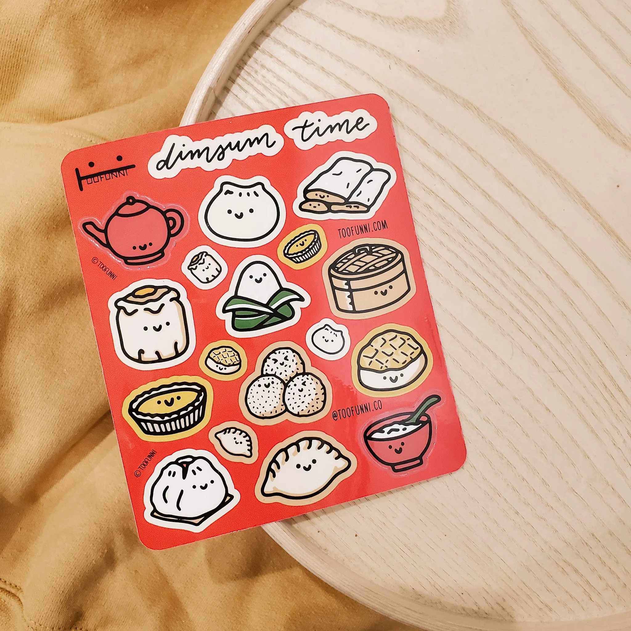 DIMSUM TIME - Vinyl Sticker Sheet