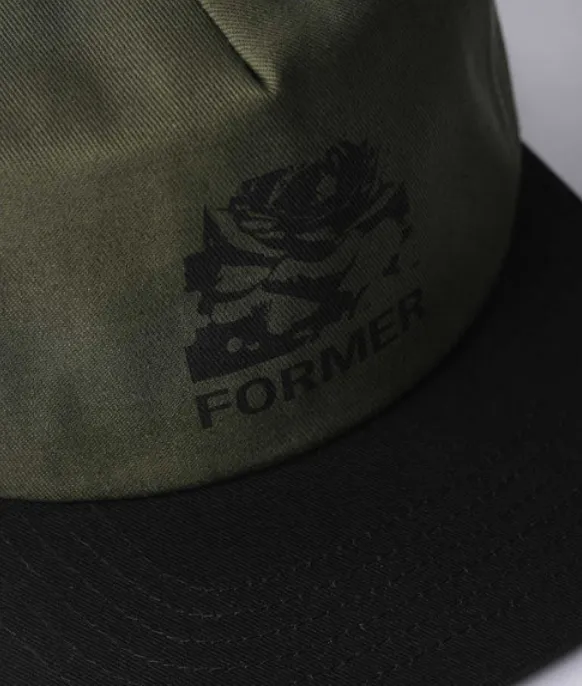 FORMER - ROSE CRUX CAP - OLIVE BLACK