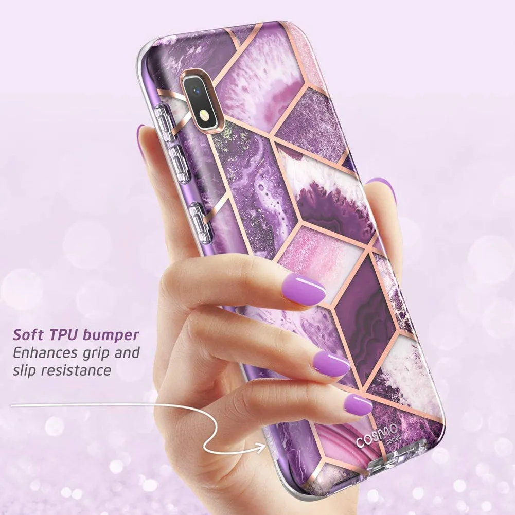 Galaxy A10e Cosmo Case - Marble Purple