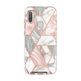 Galaxy A11 Cosmo Case - Marble Pink