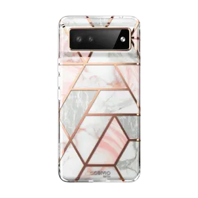 Google Pixel 6A Cosmo Case - Marble Pink