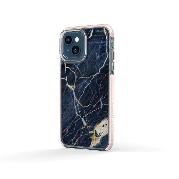 iPhone Case - Dark Blue Marble