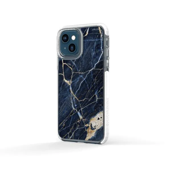 iPhone Case - Dark Blue Marble