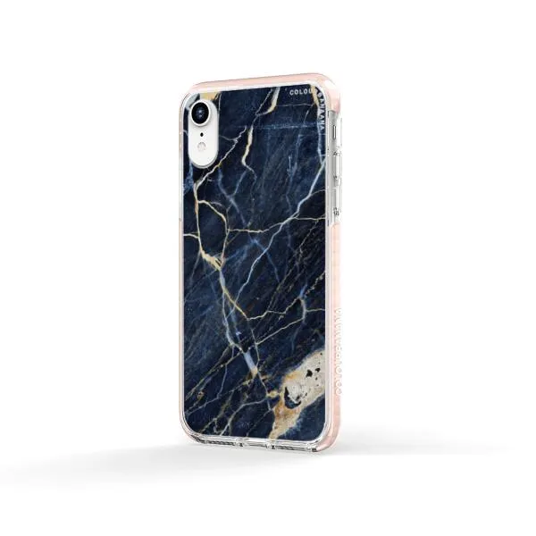 iPhone Case - Dark Blue Marble