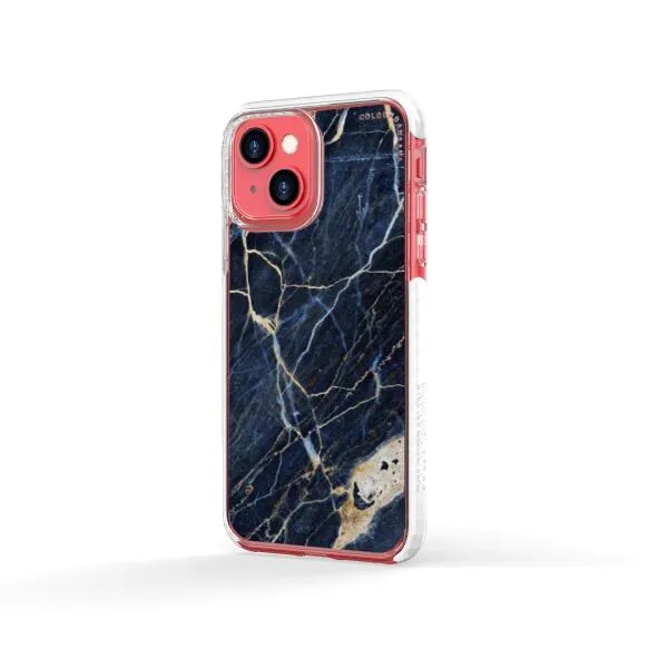 iPhone Case - Dark Blue Marble