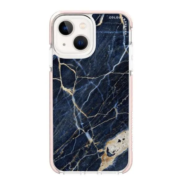 iPhone Case - Dark Blue Marble