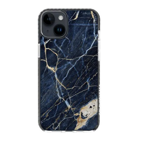 iPhone Case - Dark Blue Marble