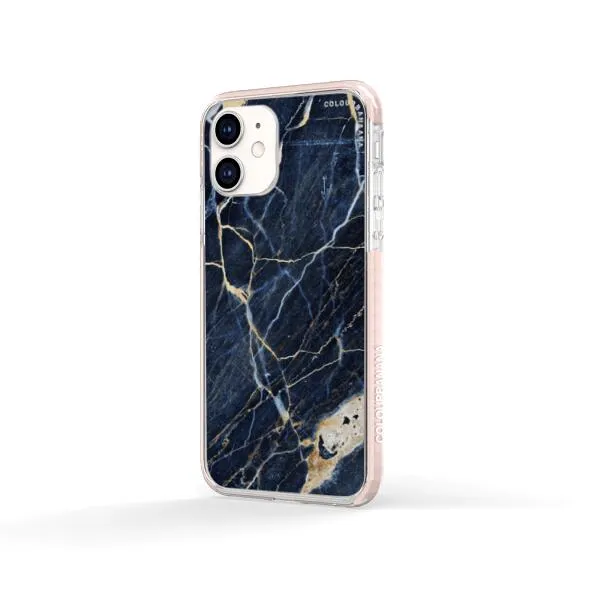 iPhone Case - Dark Blue Marble