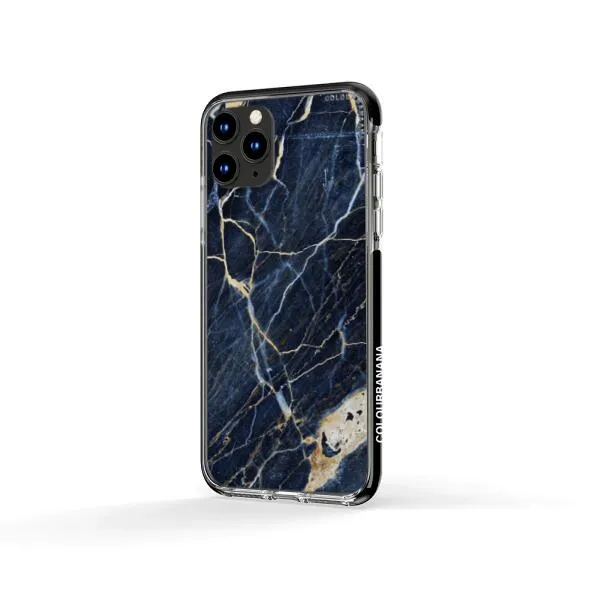 iPhone Case - Dark Blue Marble