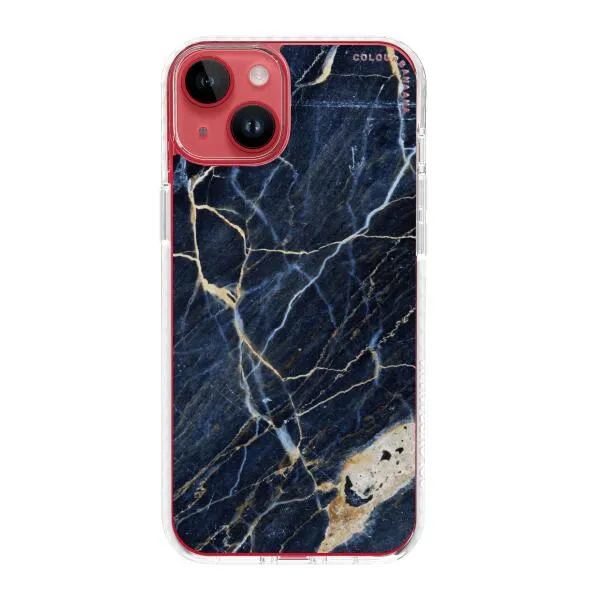 iPhone Case - Dark Blue Marble