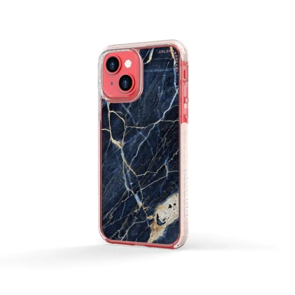 iPhone Case - Dark Blue Marble