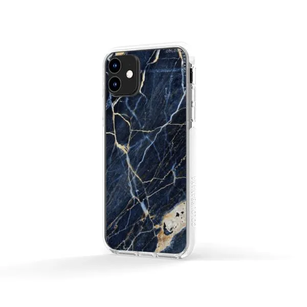 iPhone Case - Dark Blue Marble