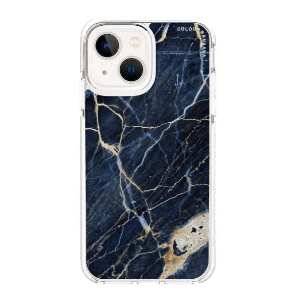 iPhone Case - Dark Blue Marble