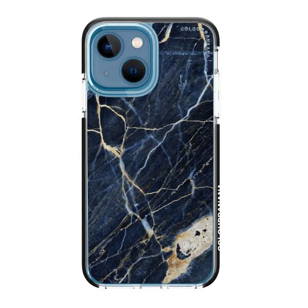 iPhone Case - Dark Blue Marble