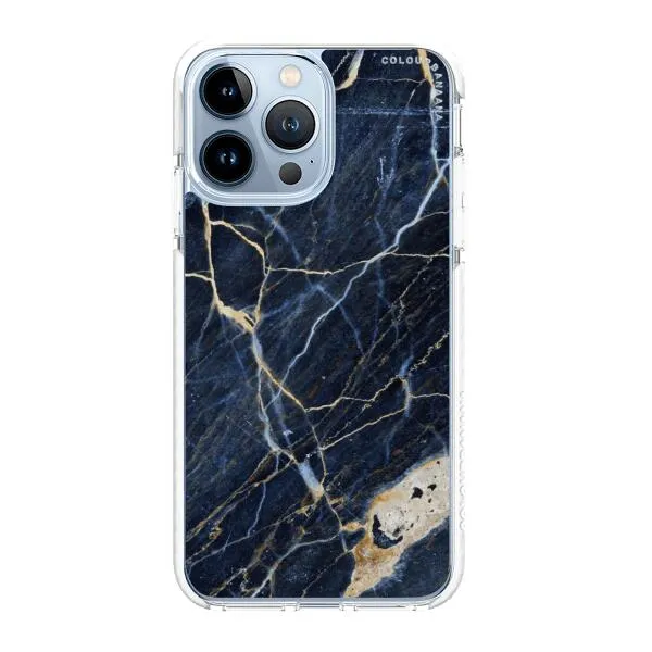 iPhone Case - Dark Blue Marble