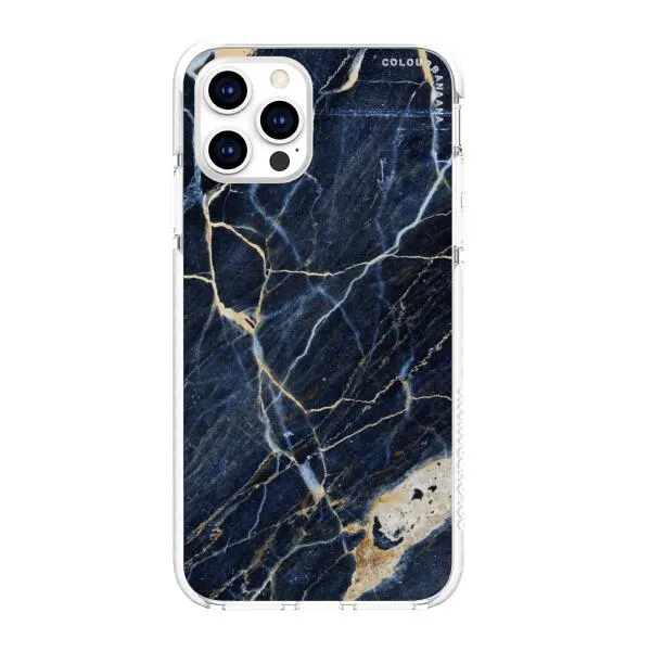 iPhone Case - Dark Blue Marble