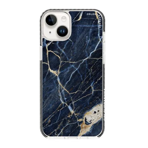 iPhone Case - Dark Blue Marble