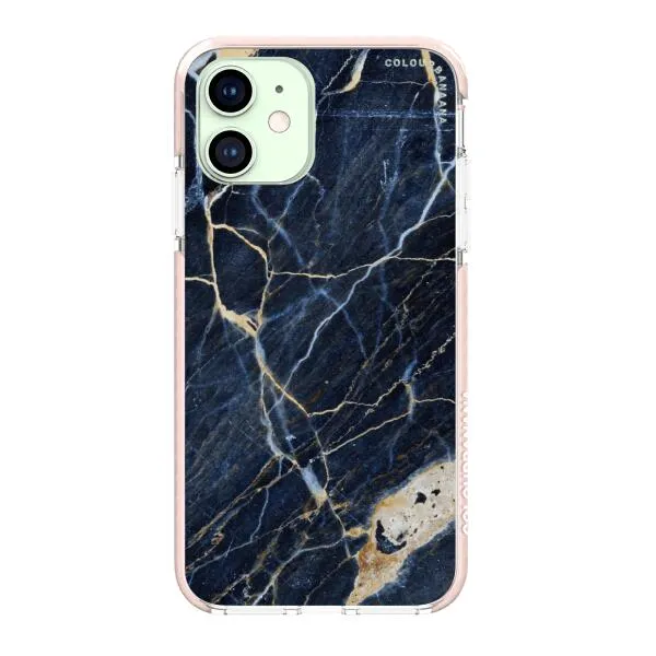 iPhone Case - Dark Blue Marble