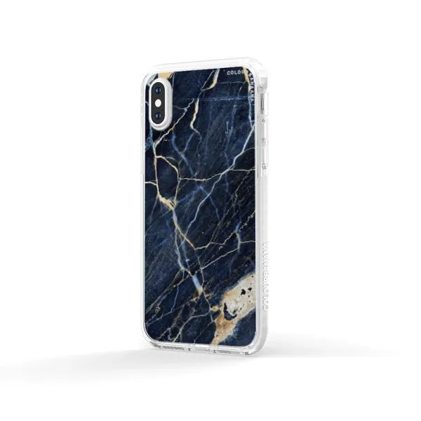 iPhone Case - Dark Blue Marble