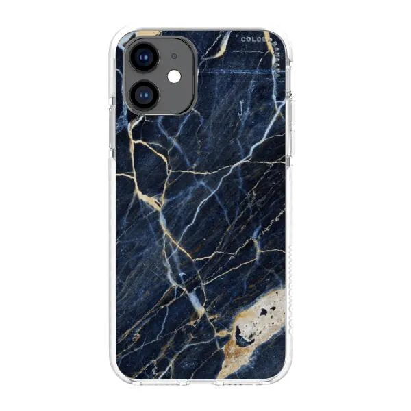 iPhone Case - Dark Blue Marble