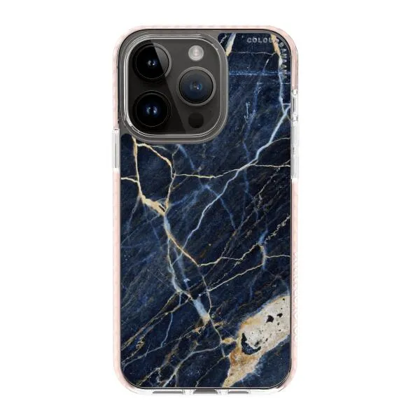 iPhone Case - Dark Blue Marble