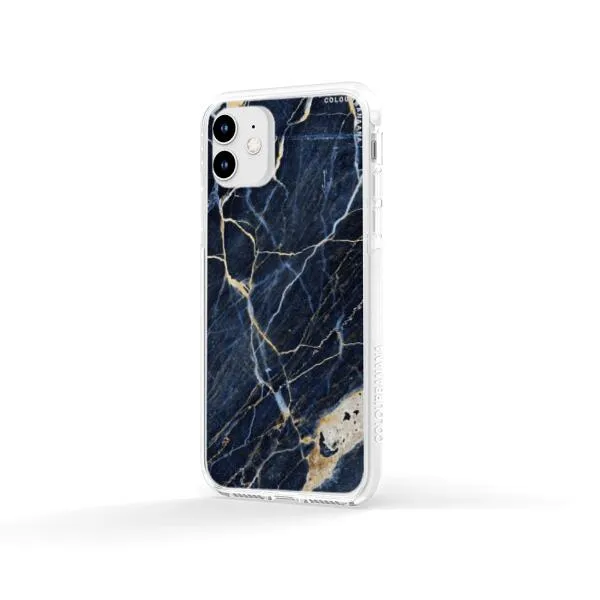 iPhone Case - Dark Blue Marble