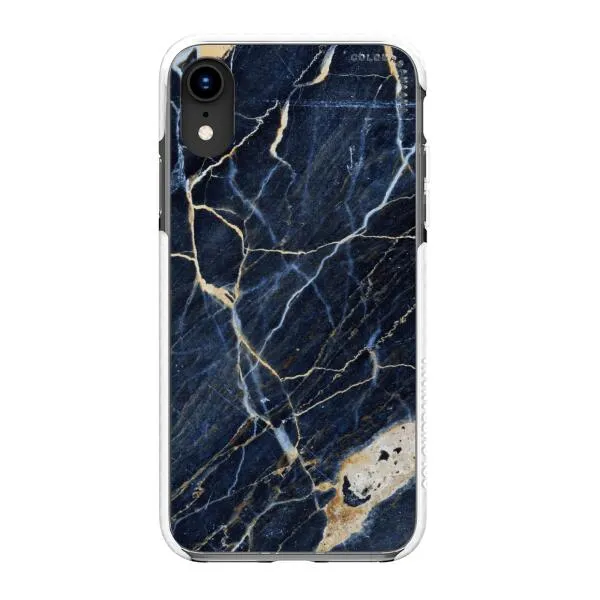 iPhone Case - Dark Blue Marble