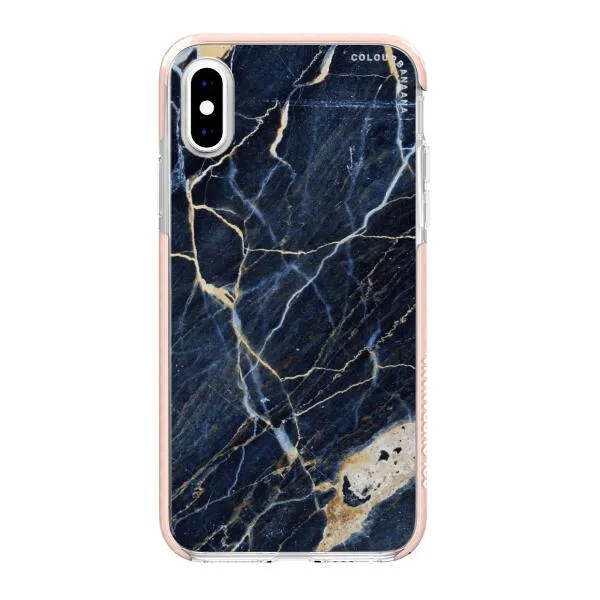 iPhone Case - Dark Blue Marble