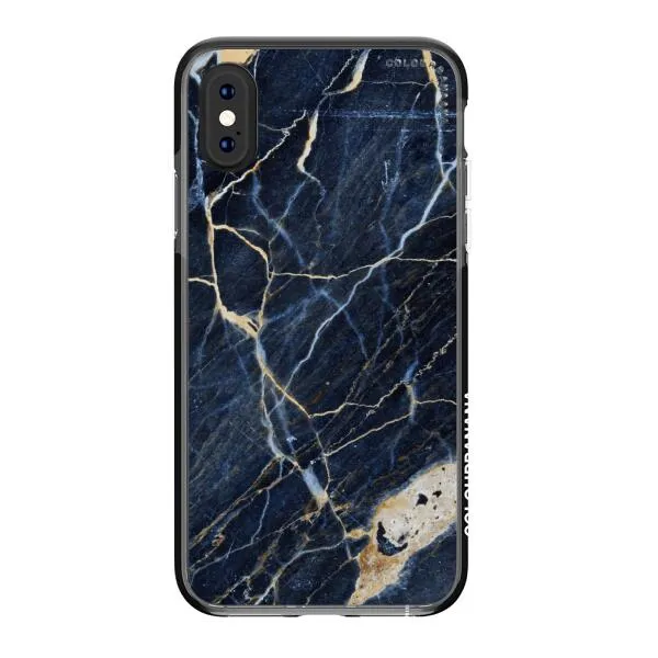 iPhone Case - Dark Blue Marble