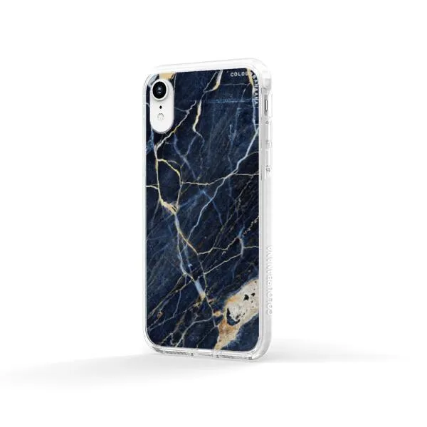 iPhone Case - Dark Blue Marble