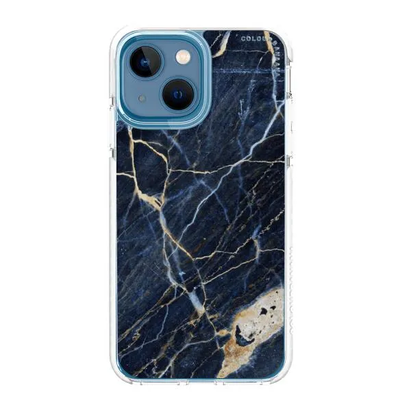 iPhone Case - Dark Blue Marble