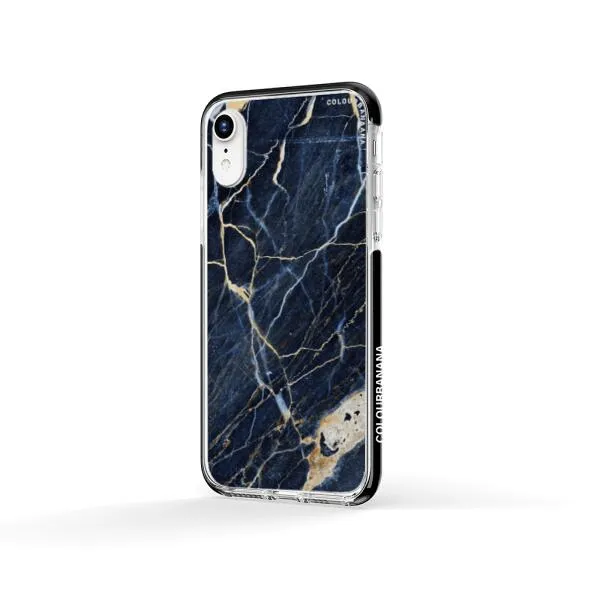 iPhone Case - Dark Blue Marble