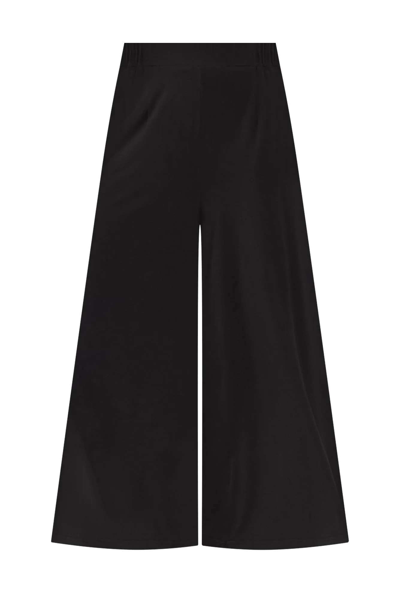 Lowen Black Modal Wide Leg Pants