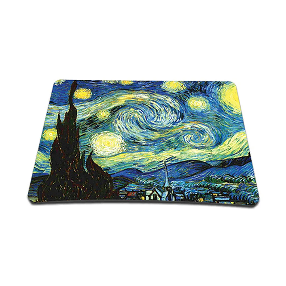 Notebook / Netbook Sleeve Carrying Case w/ Handle & Adjustable Shoulder Strap & Matching Skin & Mouse Pad – Starry Night