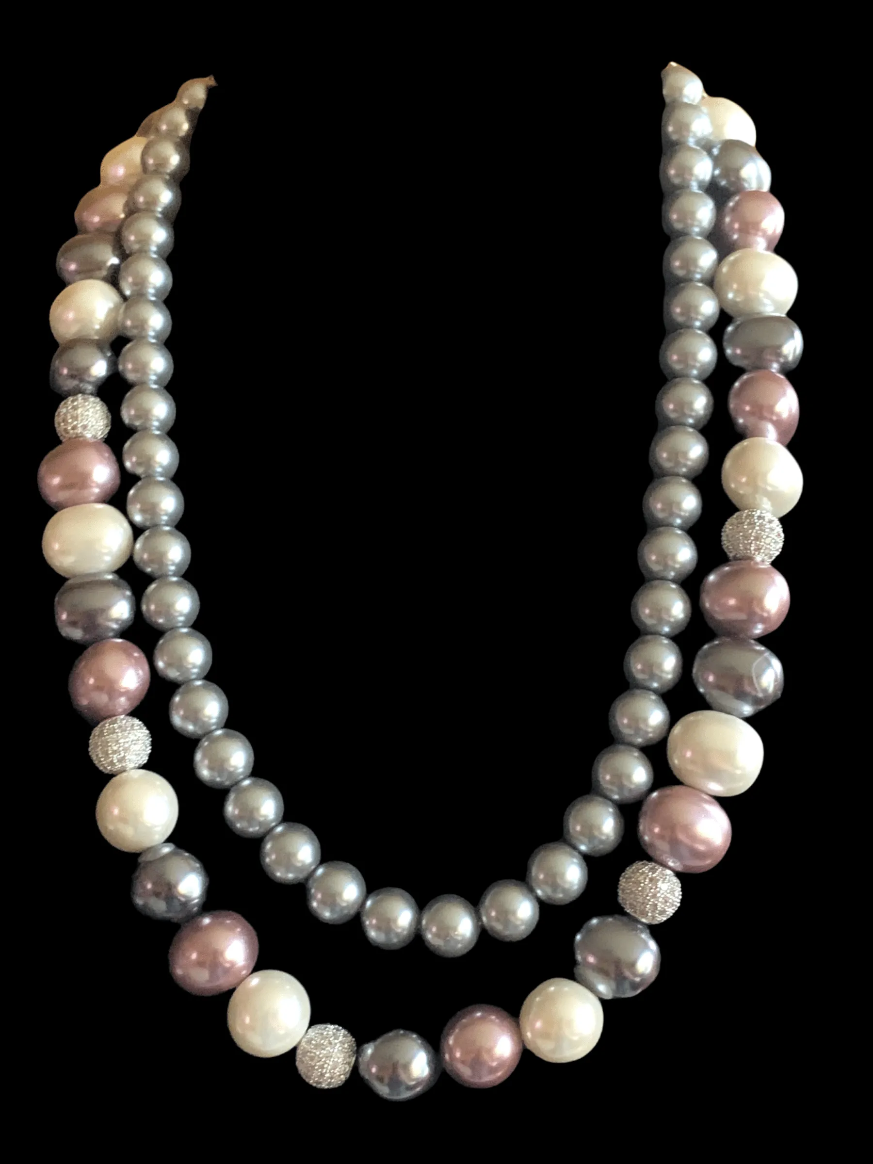 NS267 pearl necklace ( READY TO SHIP )