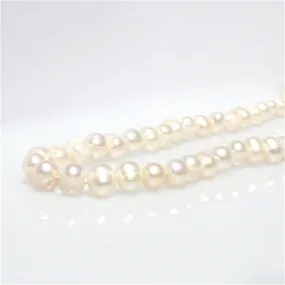 Pearl Strand Individual Hand Knotted on Silk