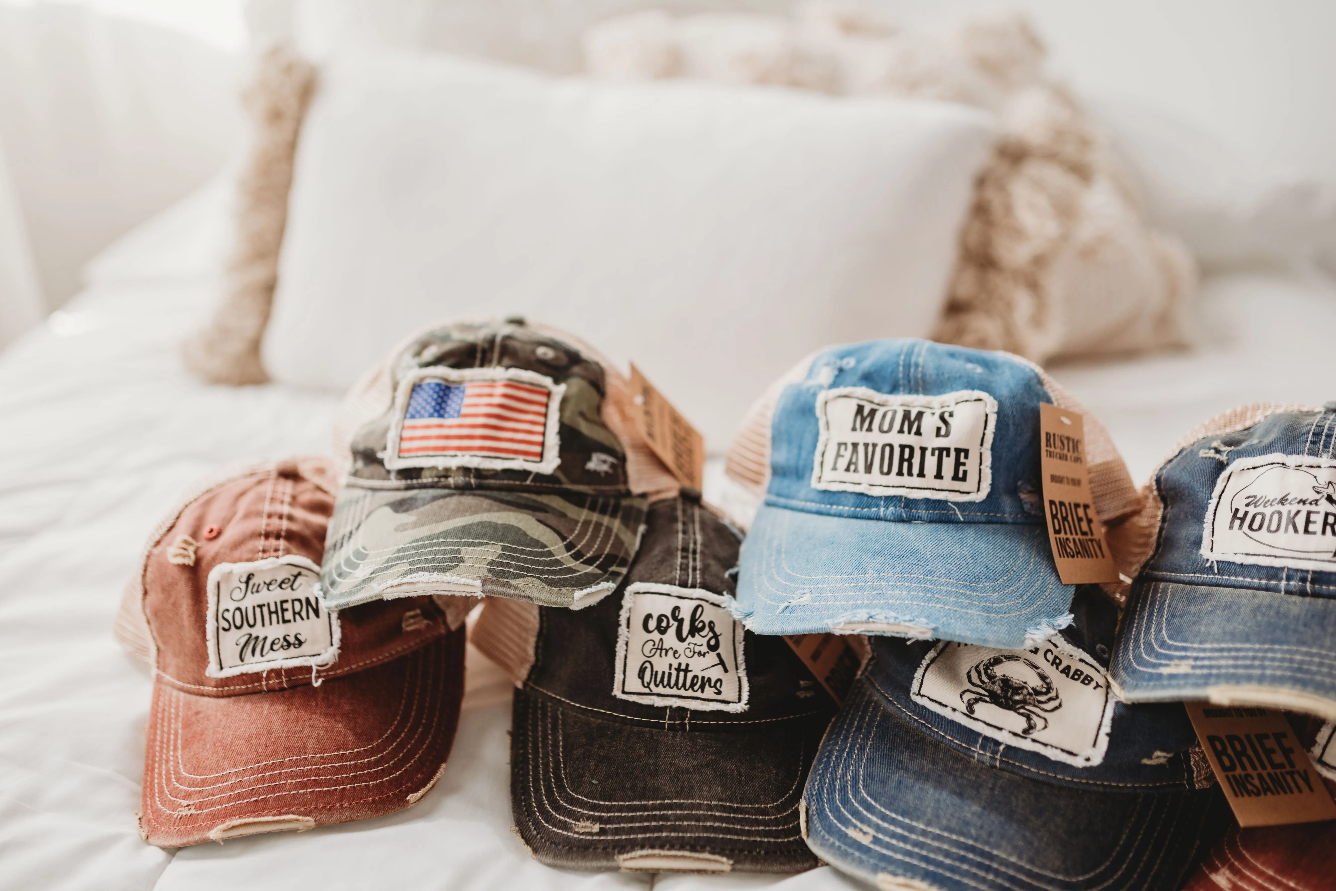 Resting Nurse Face Vintage Distressed Trucker Adult Hat